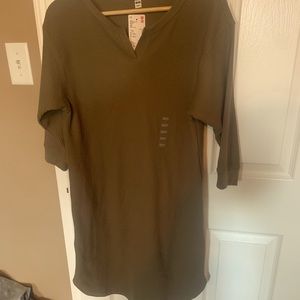 3/4 Sleeve Midi Dress